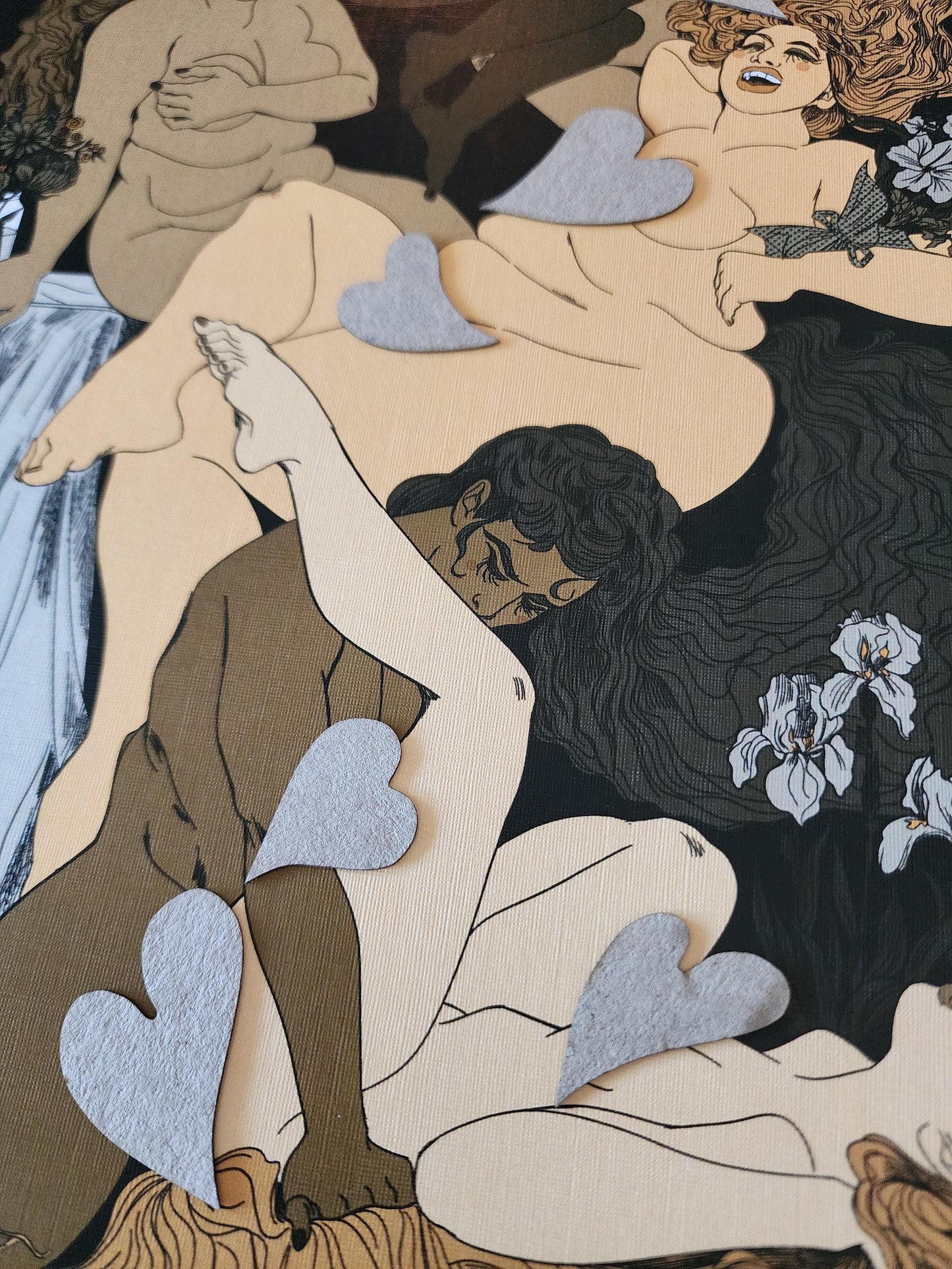 Courting Wildflowers - Print
