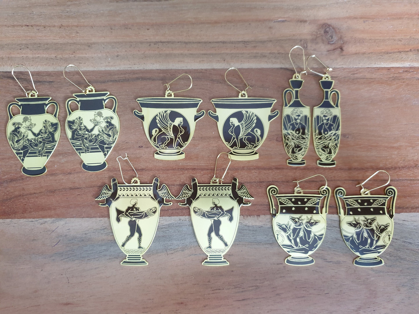 Eat Your Darlings - Ancient Vessel Earrings
