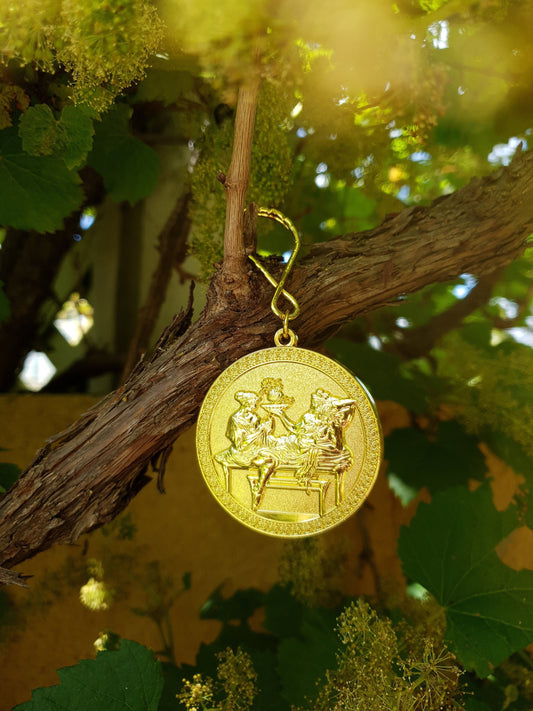 Inviting Persephone - Metal Keychain