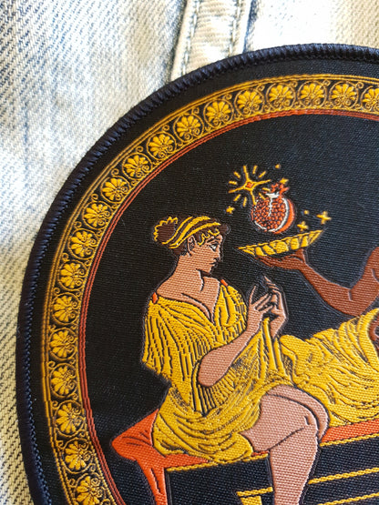 Inviting Persephone - Woven Patch