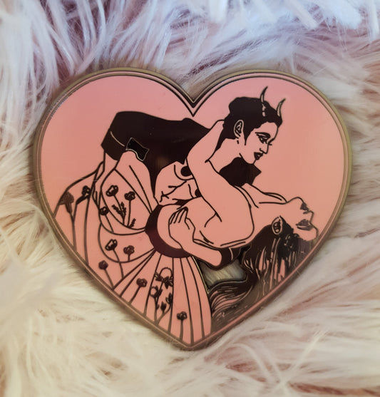 Mortal Seduction - Hard Enamel Pin