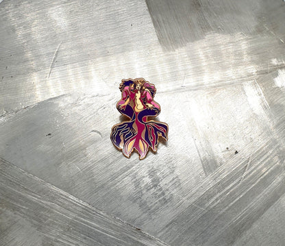 Mermaid Triad V2 Hard Enamel Pin