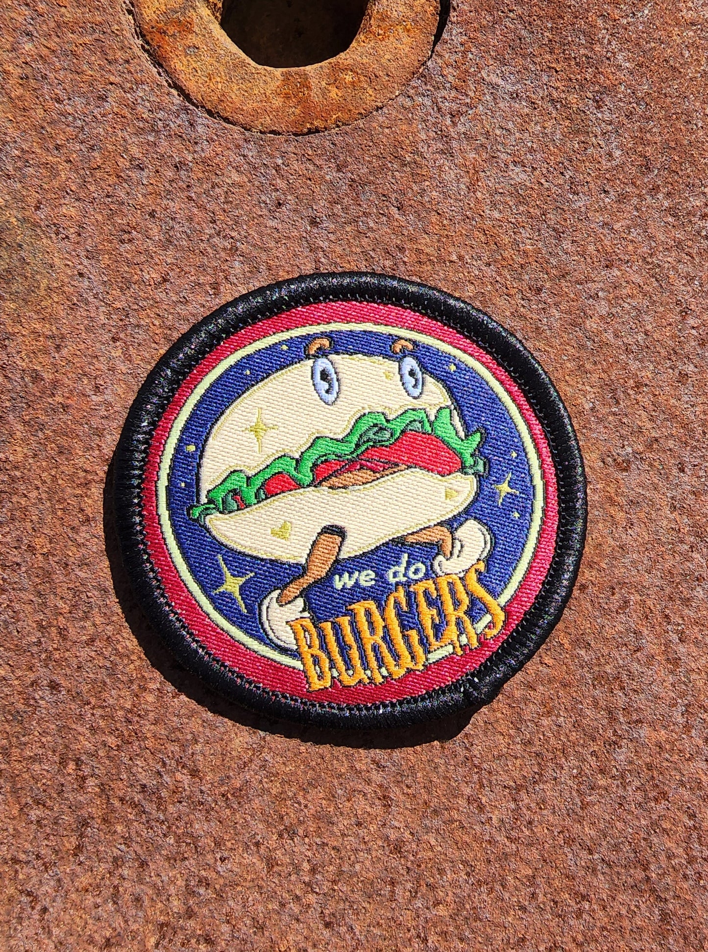 The Locked Tomb - We Do Burgers Woven Patch