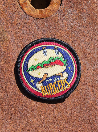 The Locked Tomb - We Do Burgers Woven Patch