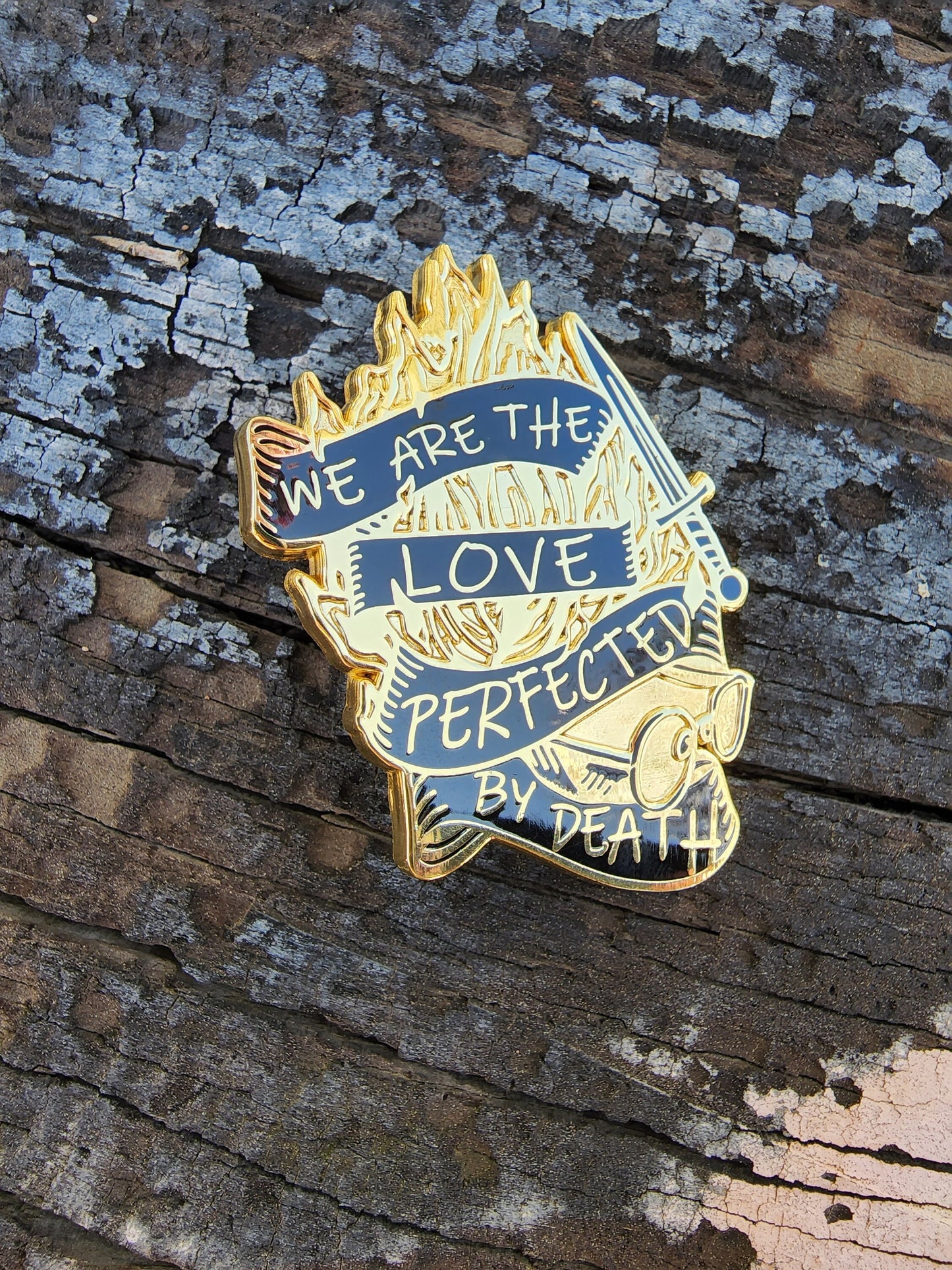 The Locked Tomb - Paul Enamel Pin