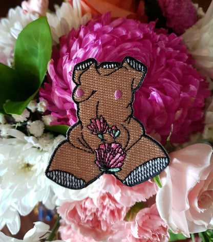 Bums & Roses - Embroidered Patch Set