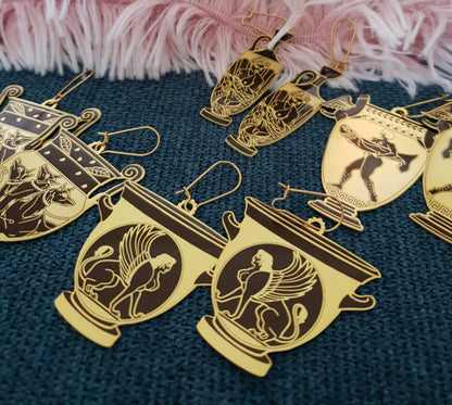 Eat Your Darlings - Ancient Vessel Earrings