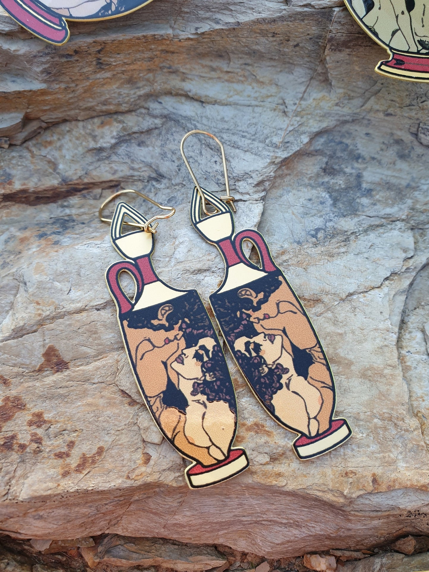 Odysseus - Ancient Vessel Earrings