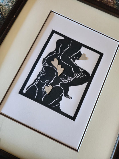 FEAST - Linoprint