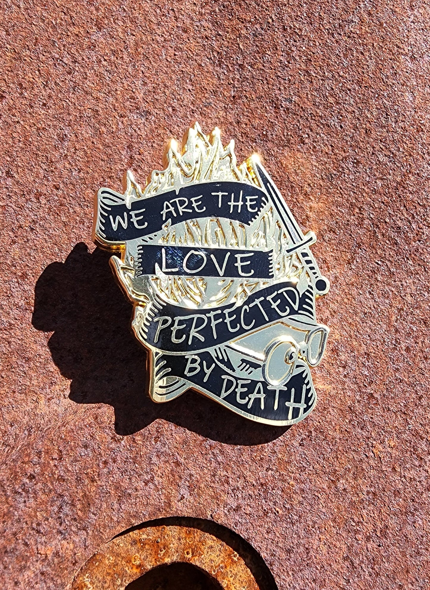 The Locked Tomb - Paul Enamel Pin