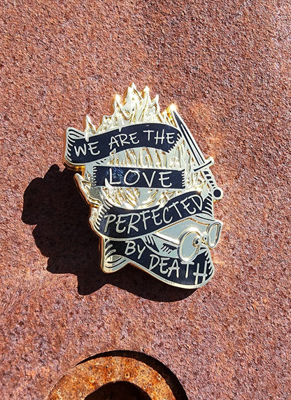 The Locked Tomb - Paul Enamel Pin