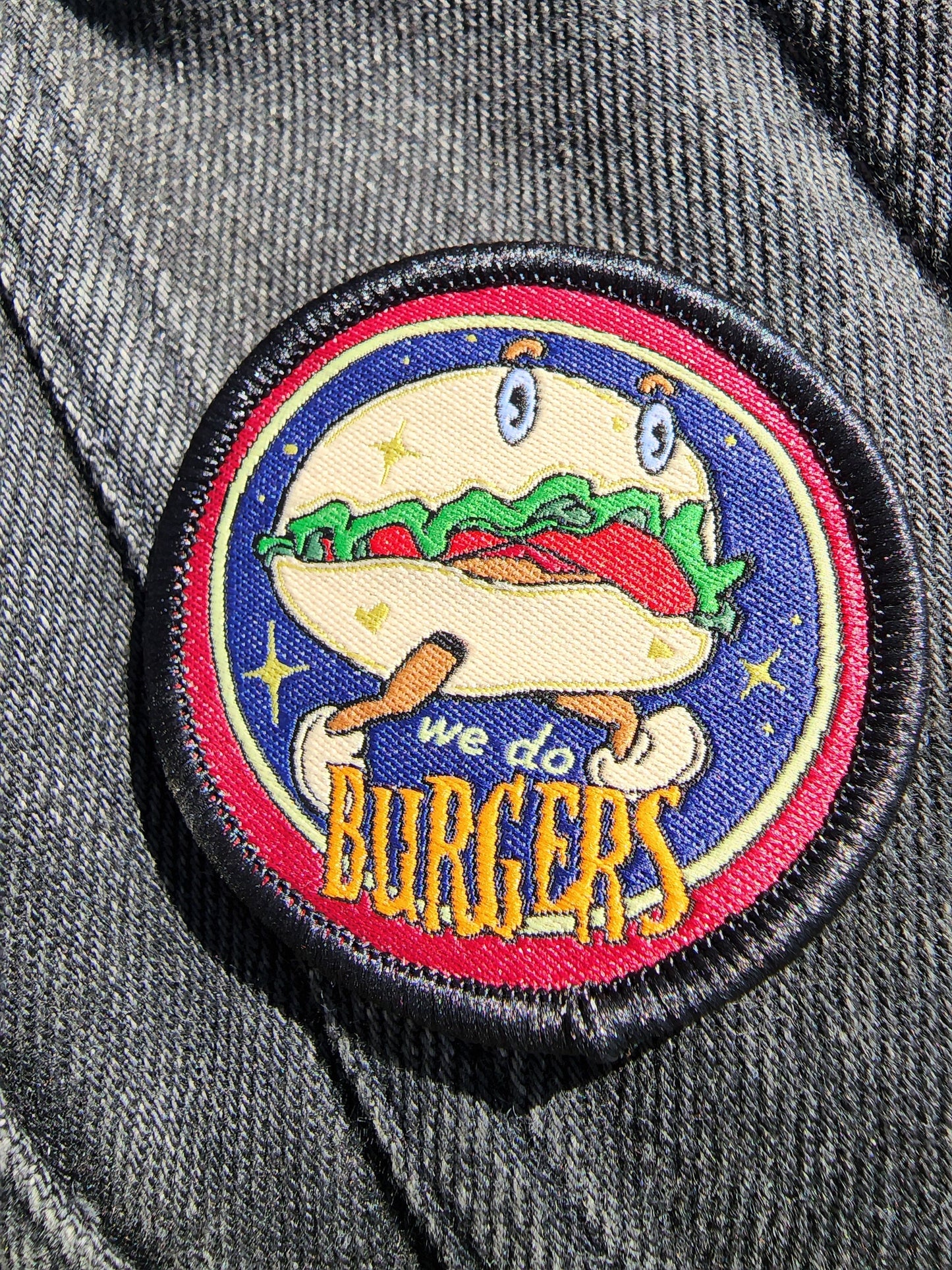 The Locked Tomb - We Do Burgers Woven Patch