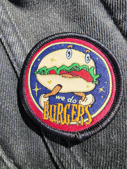 The Locked Tomb - We Do Burgers Woven Patch