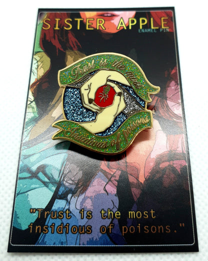 Sister Apple of Sweet Mercy Convent - Enamel Pin