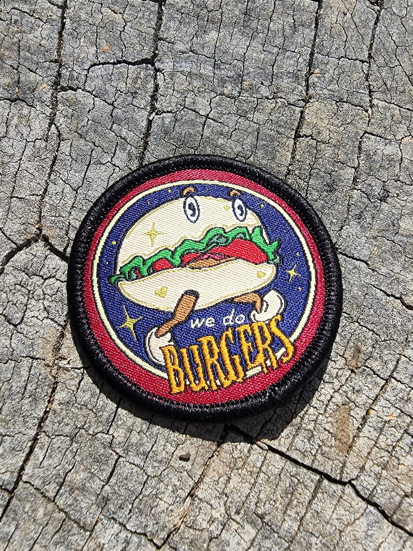 The Locked Tomb - We Do Burgers Woven Patch