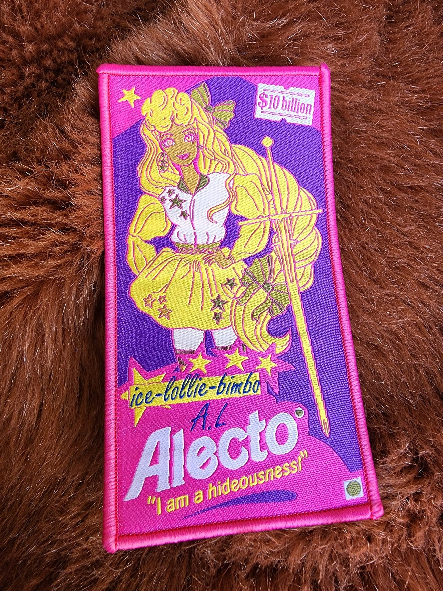 The Locked Tomb - Alecto Barbie Woven Patch