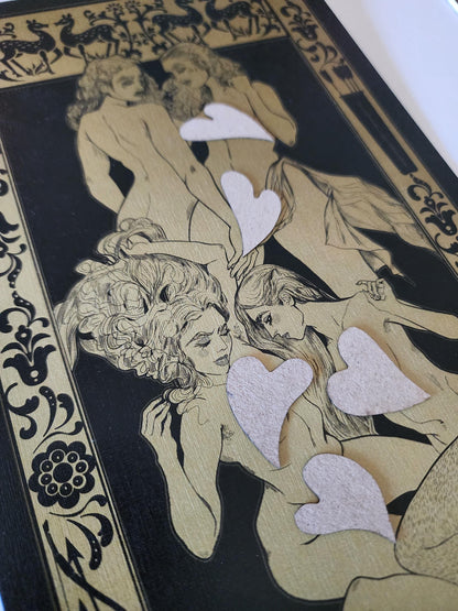 Artemis & The Nymphs - Print