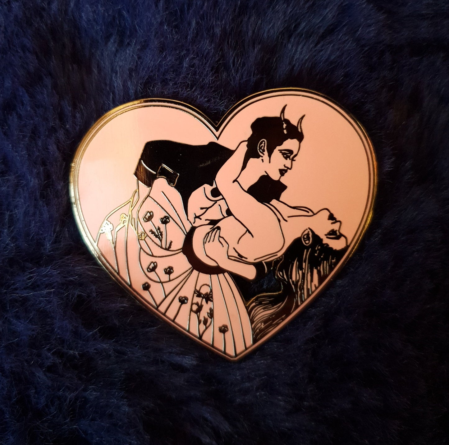 Mortal Seduction - Hard Enamel Pin