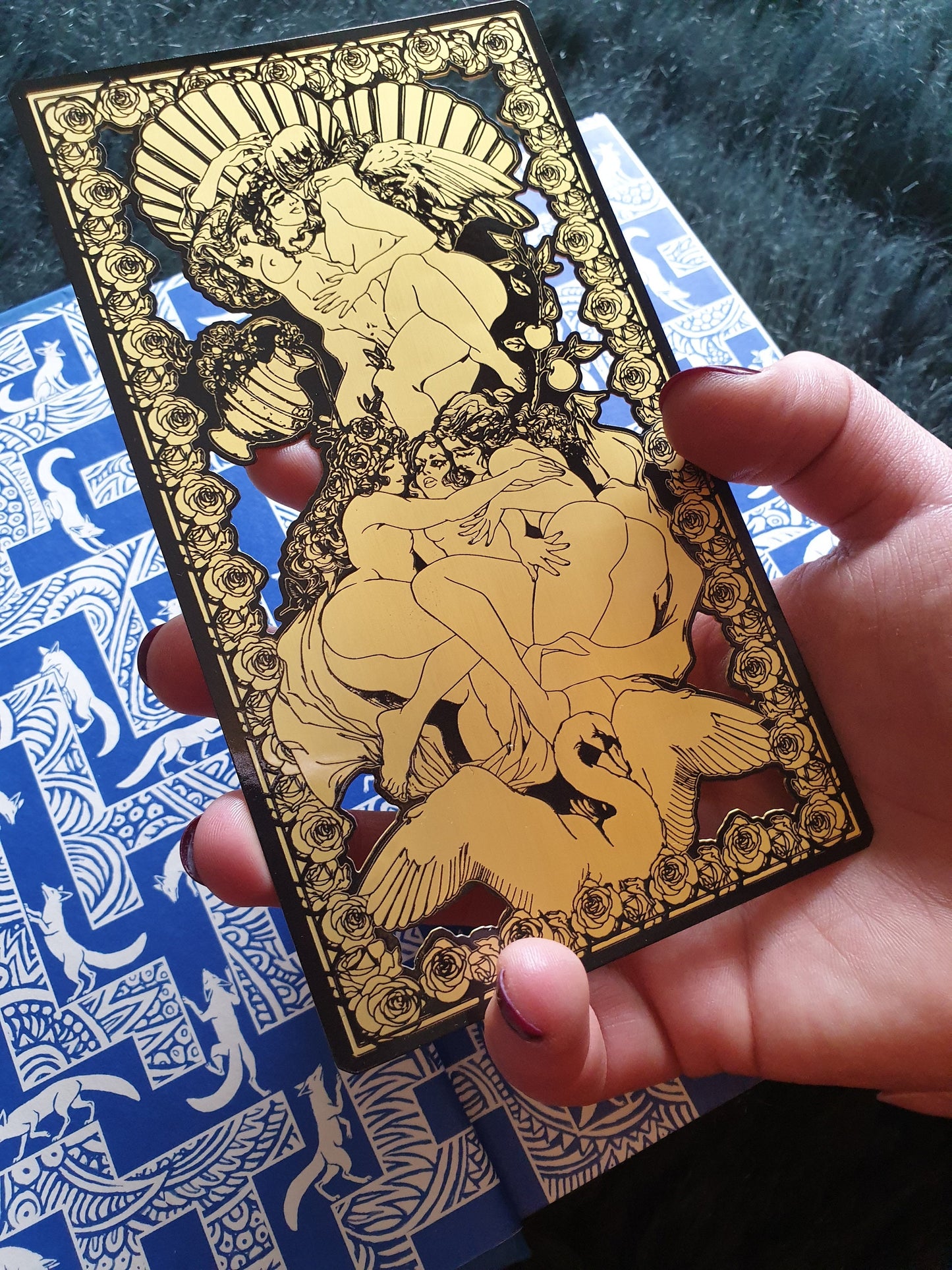 Aphrodite & the Erotes - Metal Bookmark