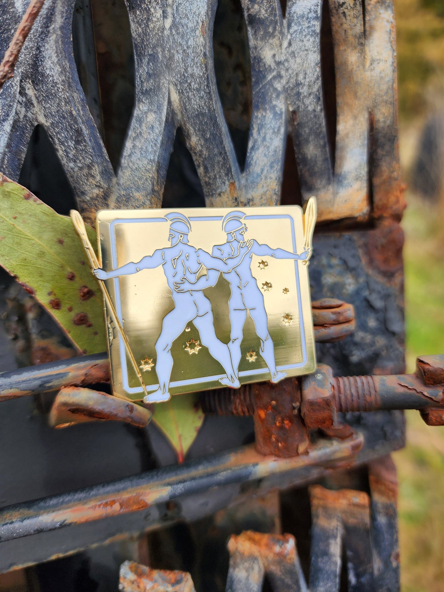 Achilles & Patroclus - Hard Enamel Pin