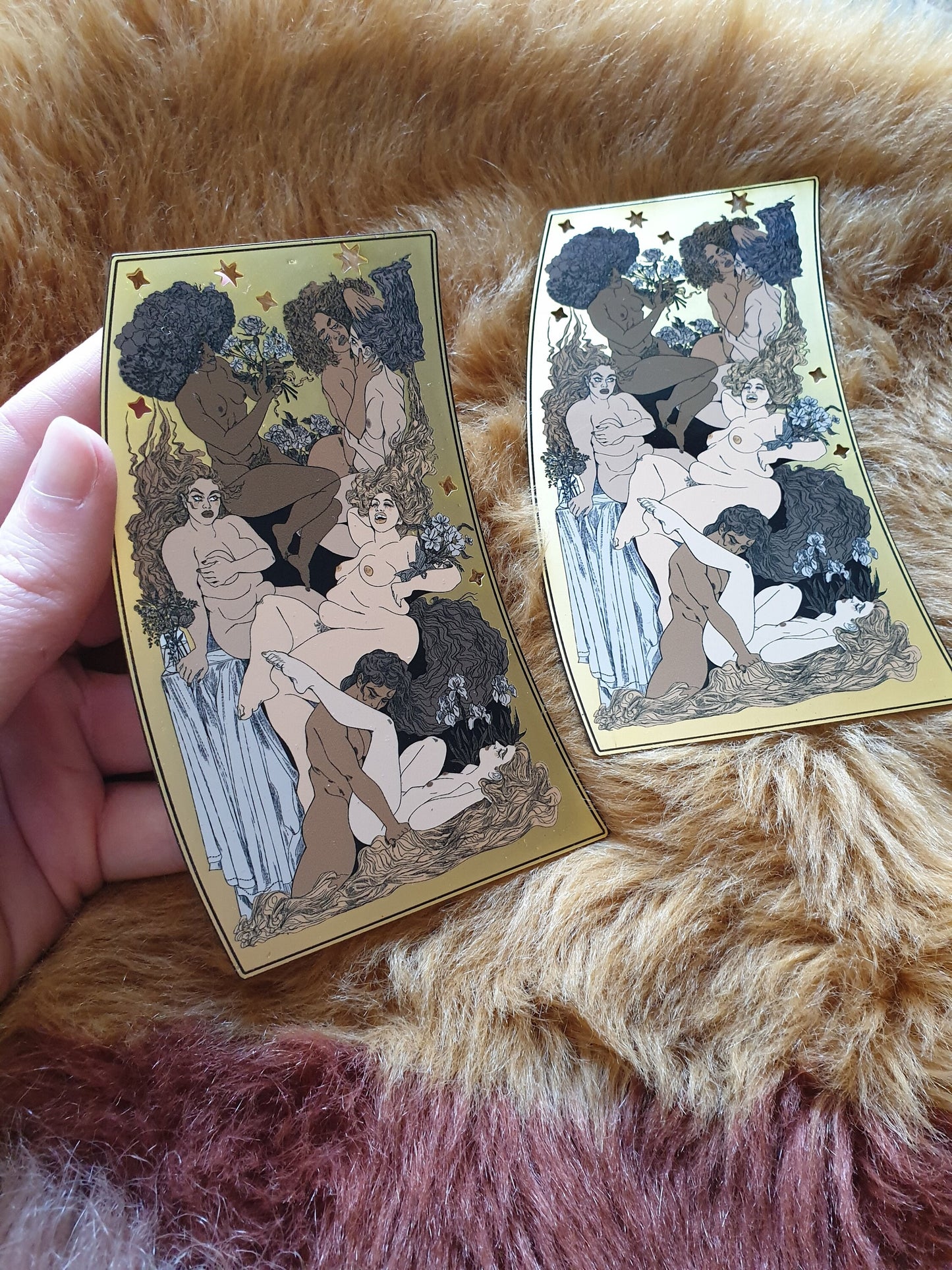 Courting Wildflowers - Metal Bookmark