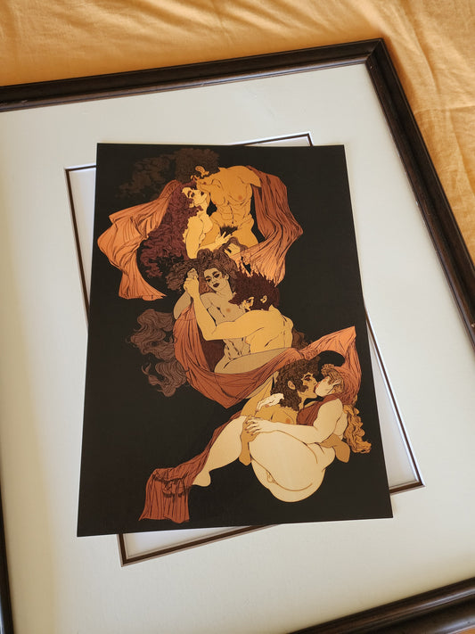 All Her Brides - Print