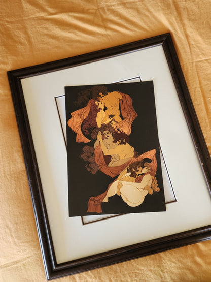 All Her Brides - Print