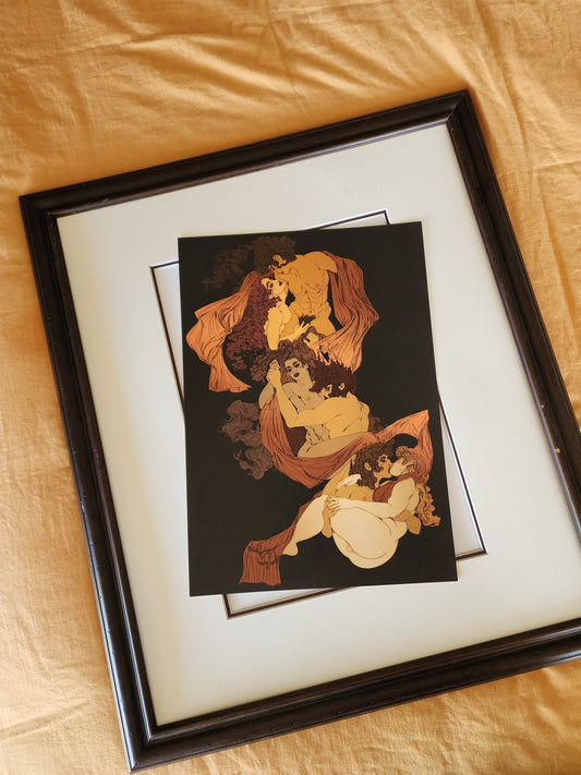 All Her Brides - Print