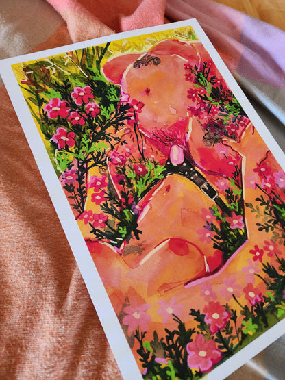 Fields of May - Watercolour Print