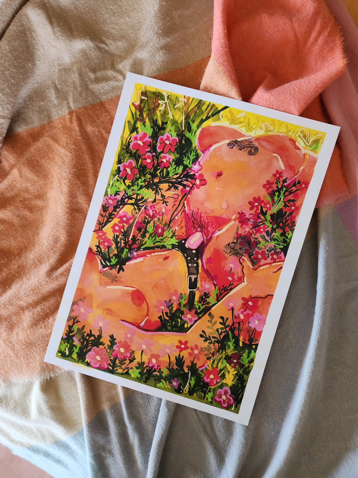 Fields of May - Watercolour Print