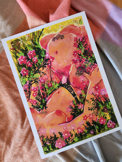 Fields of May - Watercolour Print