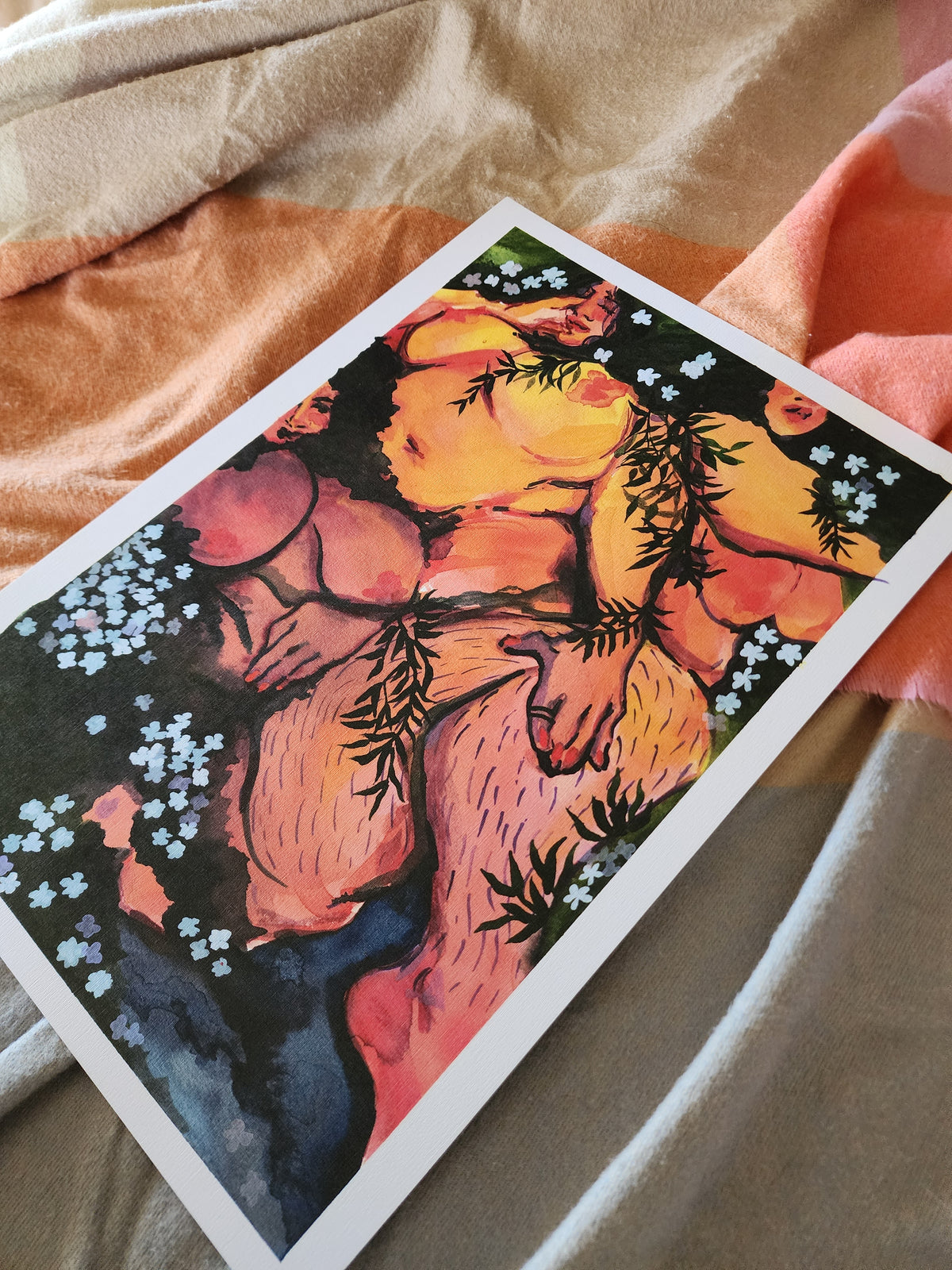 River Fairies - Watercolour Print