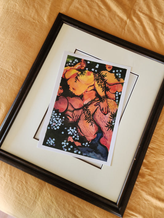 River Fairies - Watercolour Print