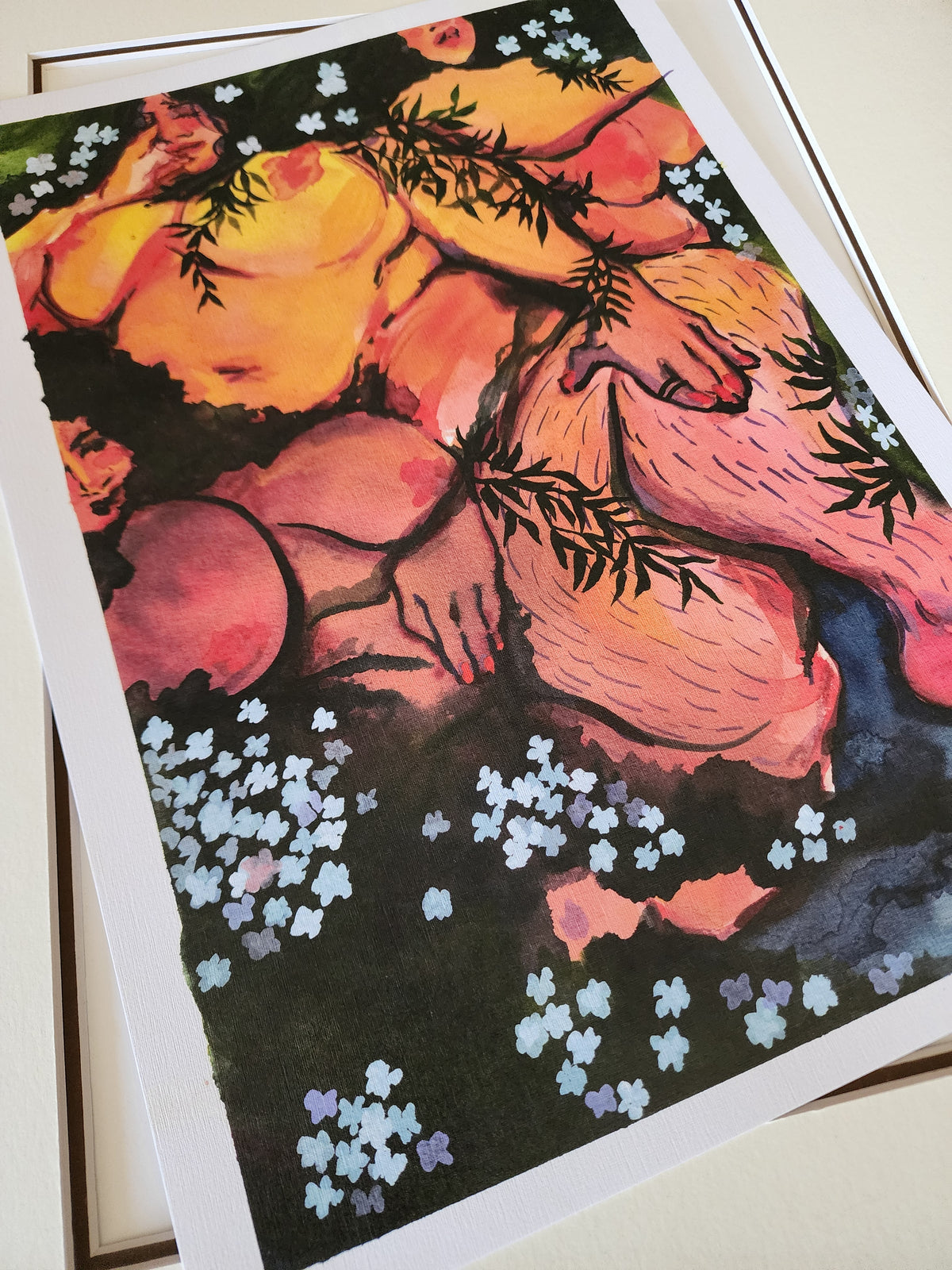 River Fairies - Watercolour Print