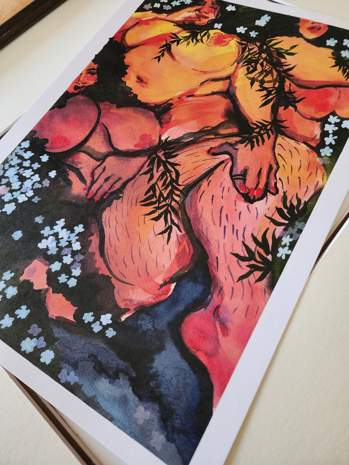 River Fairies - Watercolour Print