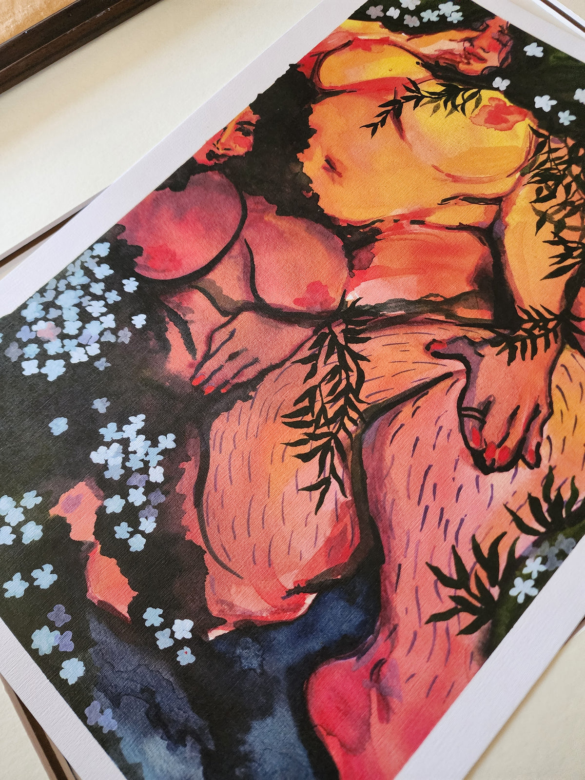 River Fairies - Watercolour Print