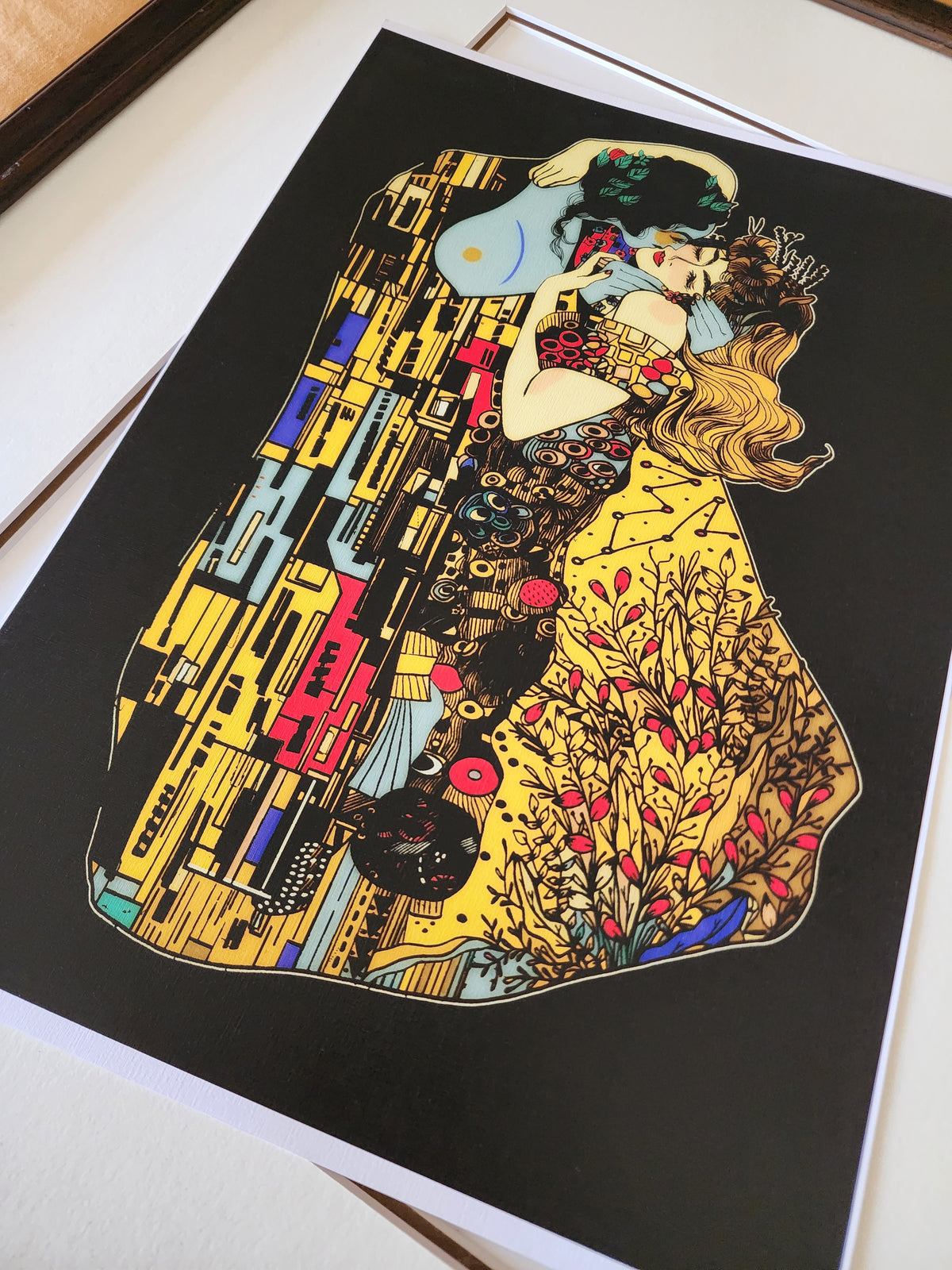 The Kiss - Print
