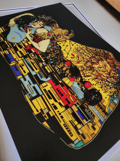 The Kiss - Print