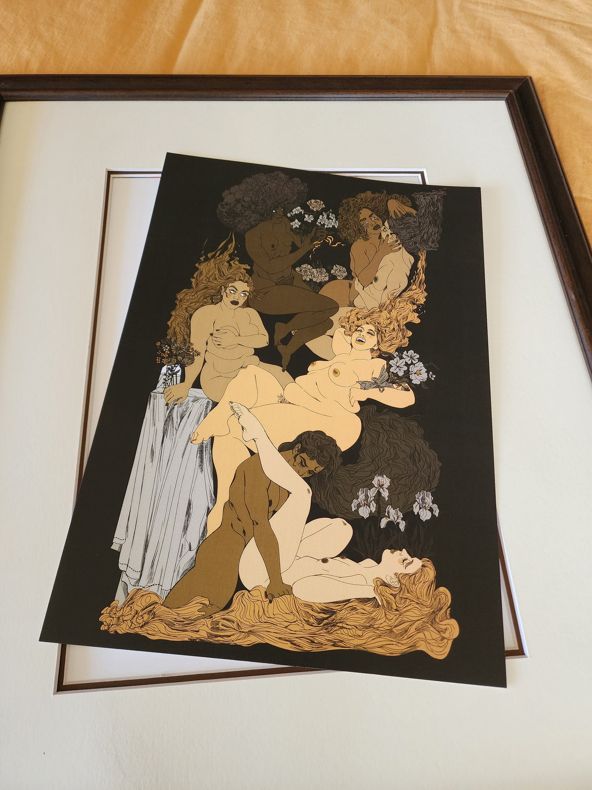 Courting Wildflowers - Print