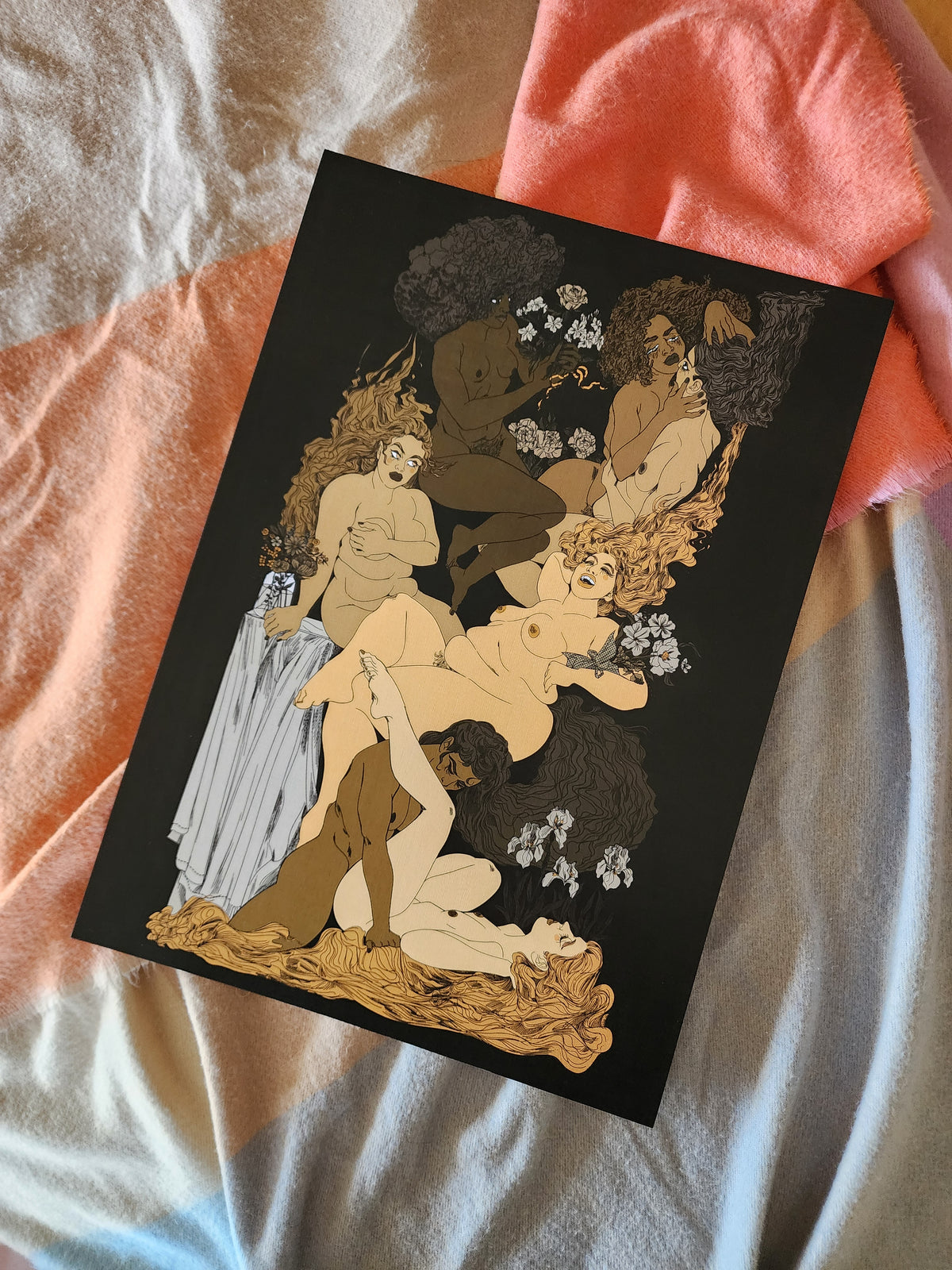 Courting Wildflowers - Print