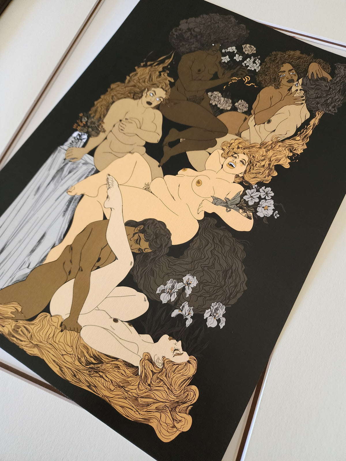 Courting Wildflowers - Print