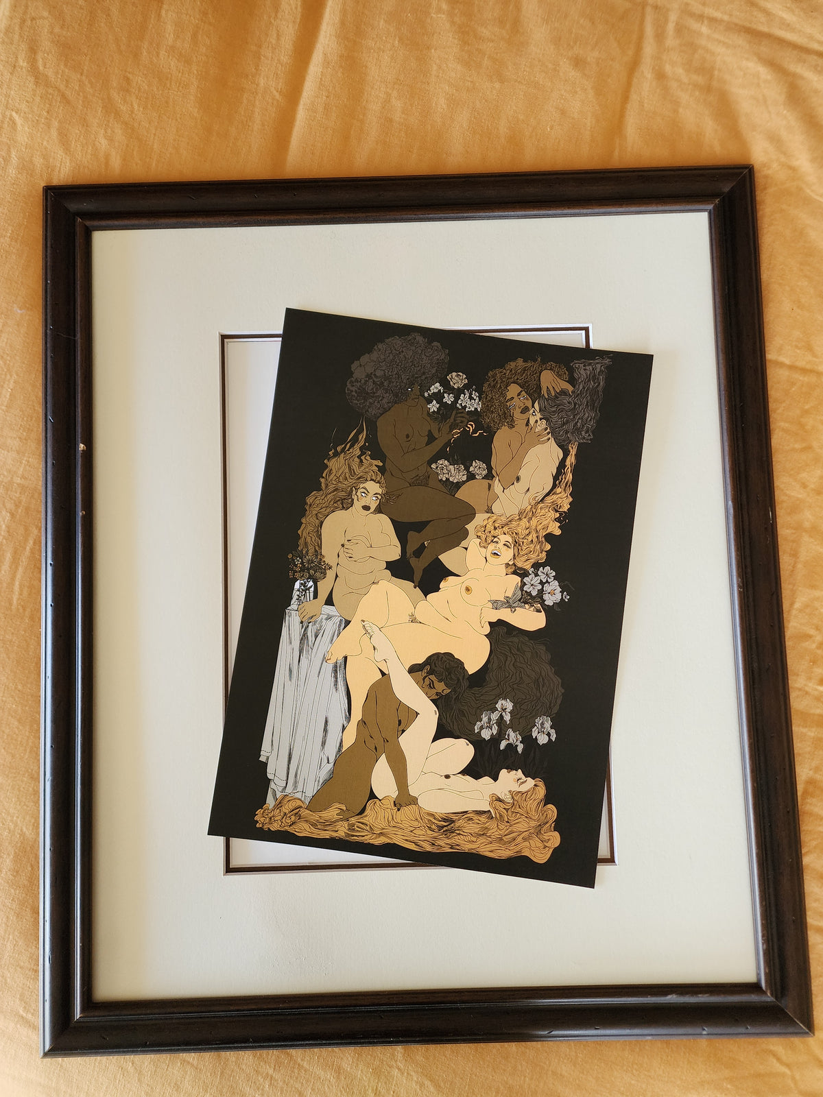 Courting Wildflowers - Print