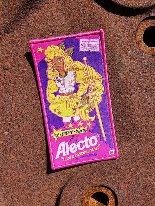 The Locked Tomb - Alecto Barbie Woven Patch
