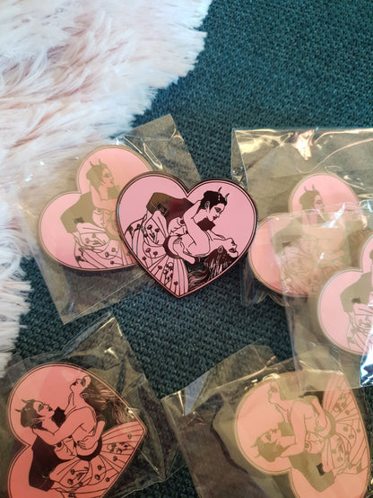 Mortal Seduction - Hard Enamel Pin