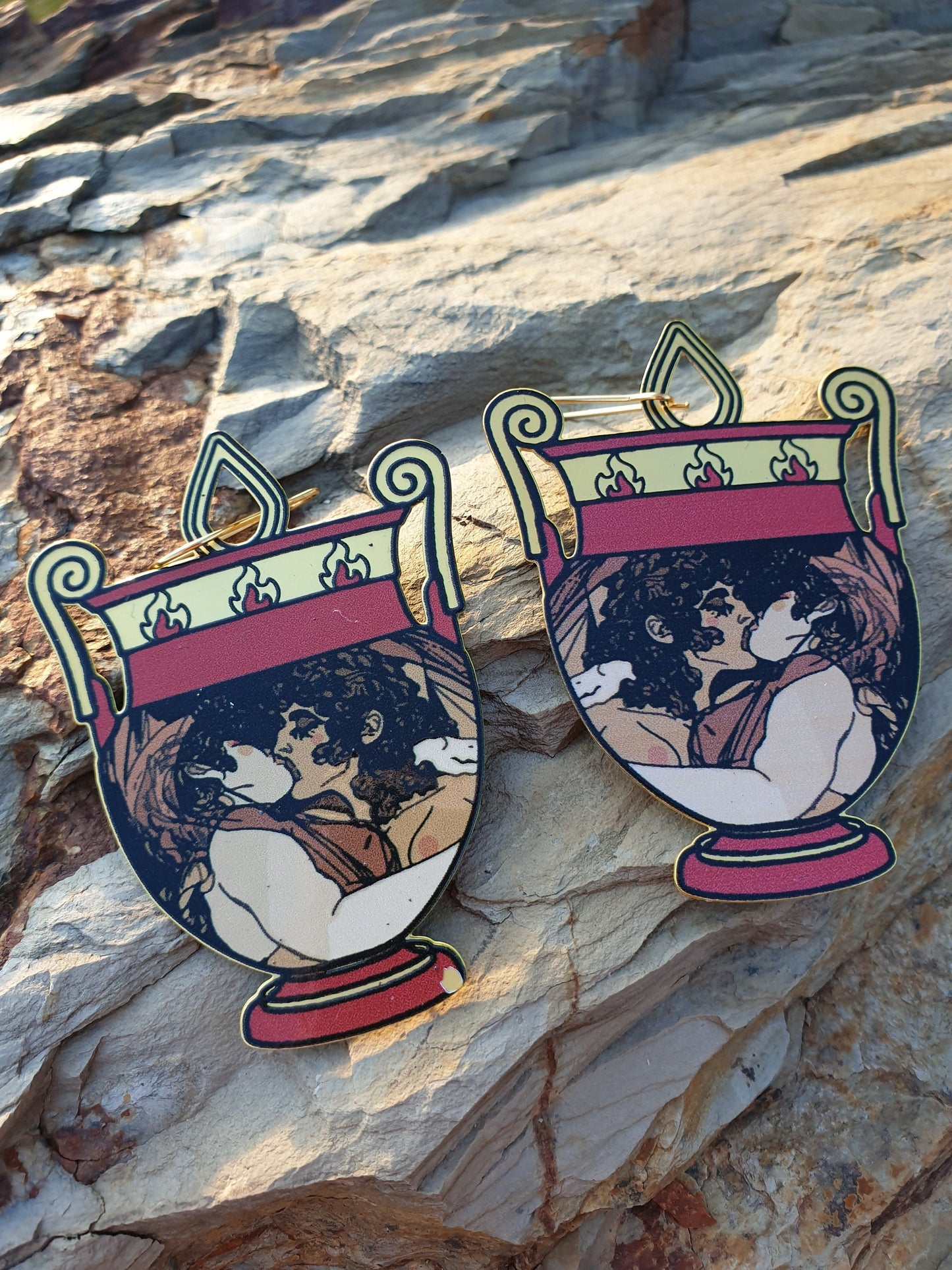 Enheduanna - Ancient Vessel Earrings