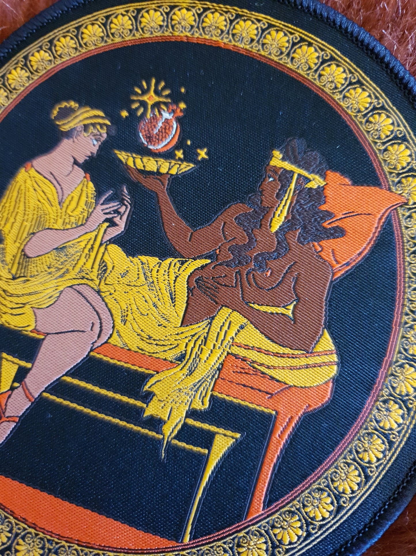Inviting Persephone - Woven Patch