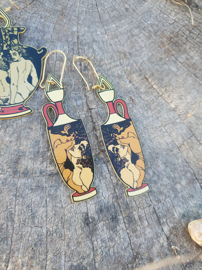 Odysseus - Ancient Vessel Earrings