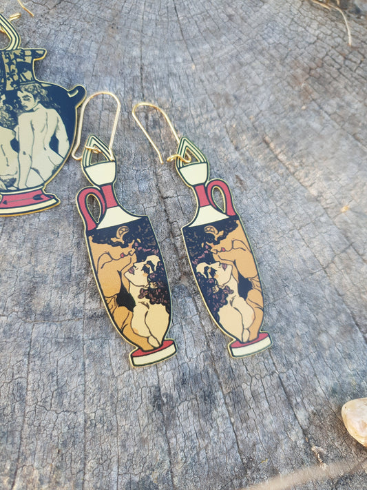 Odysseus - Ancient Vessel Earrings