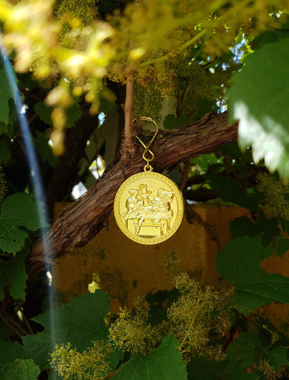 Inviting Persephone - Metal Keychain