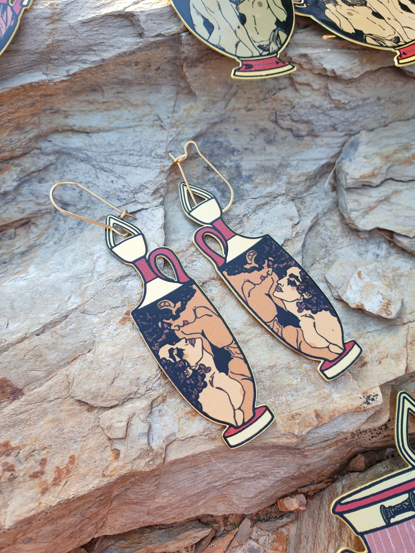 Odysseus - Ancient Vessel Earrings